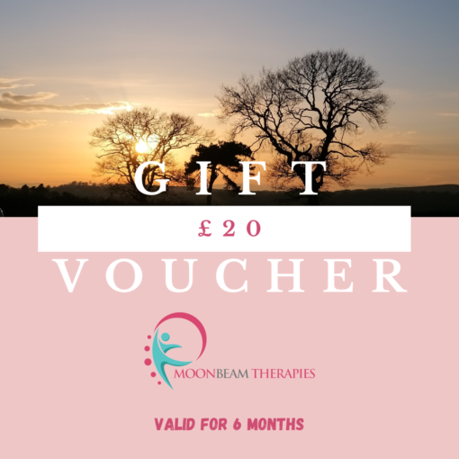 Moonbeam Therapies and Training-Voucher-£20 Contains picture of 3 trees silhouetted against a sunset in Midlothian