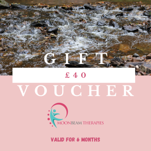 Moonbeam Therapies and Training-Voucher-£40 Contains picture of running river