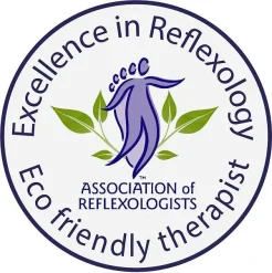 Association of Reflexologists - AOR Eco-Friendly-Therapist logo